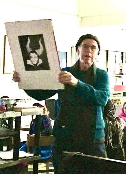 Inspired by my aunt Eleanor Audley - The voice of Maleficent for Disney. 