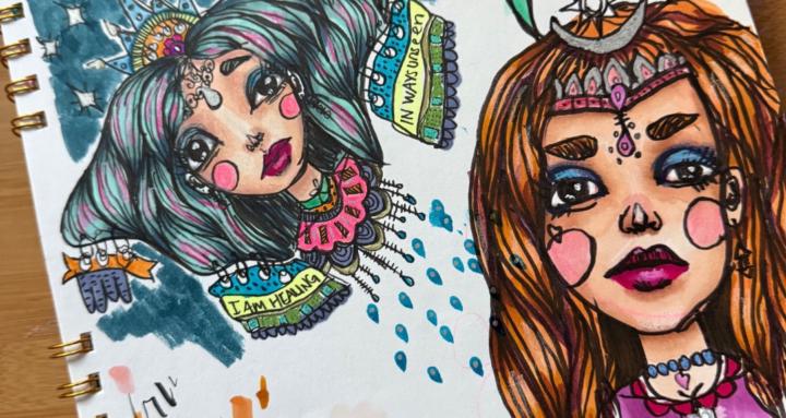Spoonie Art Journaling & More