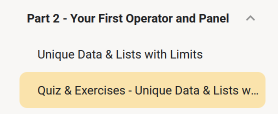 Starting to publish the second part of the course 