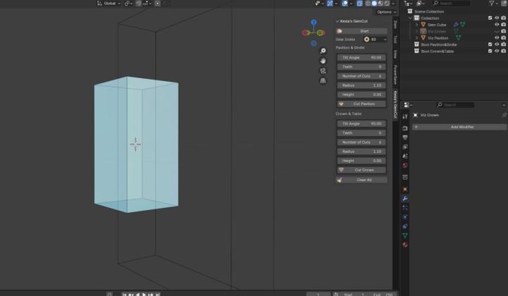 GemCut Addon