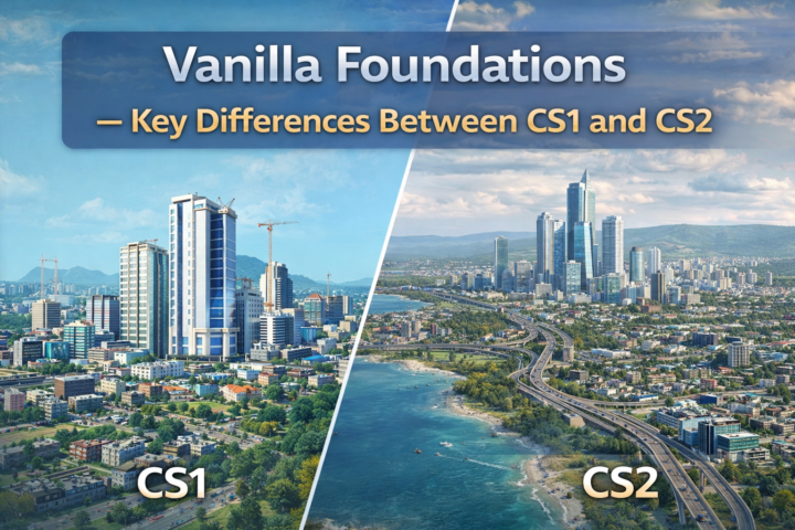 Vanilla Foundations — Key Differences Between CS1 and CS2
