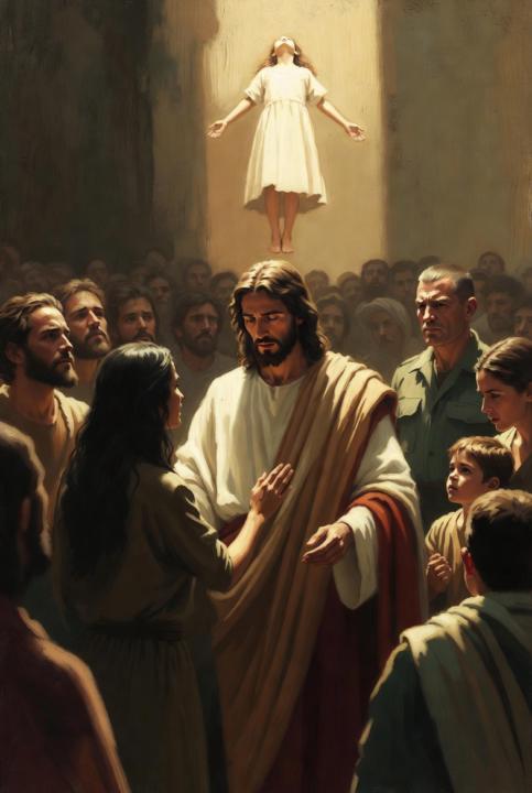 WEEKLY VISIO DIVINA: Mark 5: 25-34, 35-36, 41-42