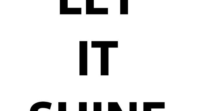 Let it shine