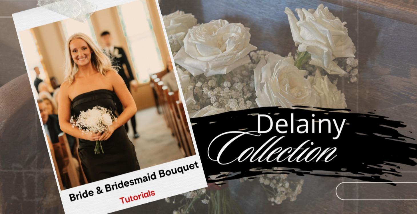 Bride and Bridesmaid Bouquet Tutorial