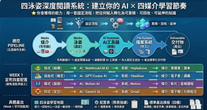 《AI 深度閱讀力五週陪跑營》