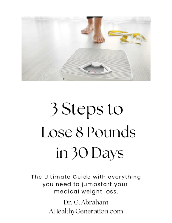 3 Steps to Lose 8lbs in 30 Days (Free Guide)