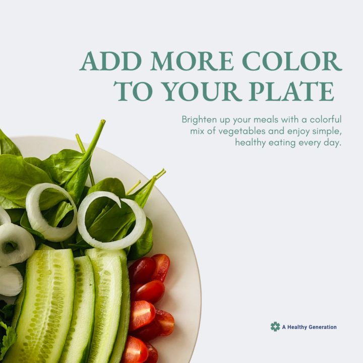 Add More Color to Your Plate 🥗