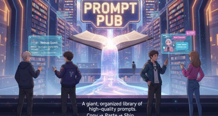 PromptPub: Pro Prompt Library 