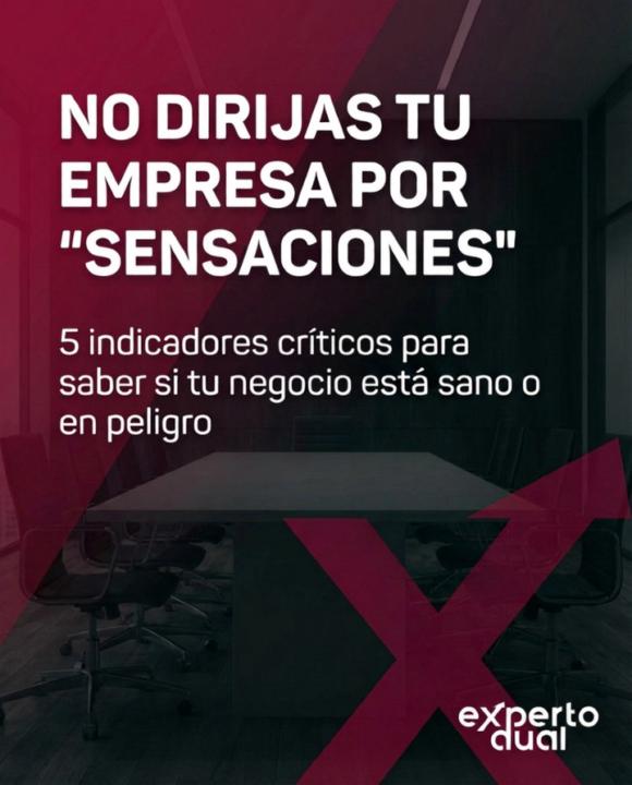 Gestionar una pyme sin mirar los números es como pilotar un avión sin panel de control. Puedes creer que vuelas alto, hasta que el suelo te dice lo contrario. 📉