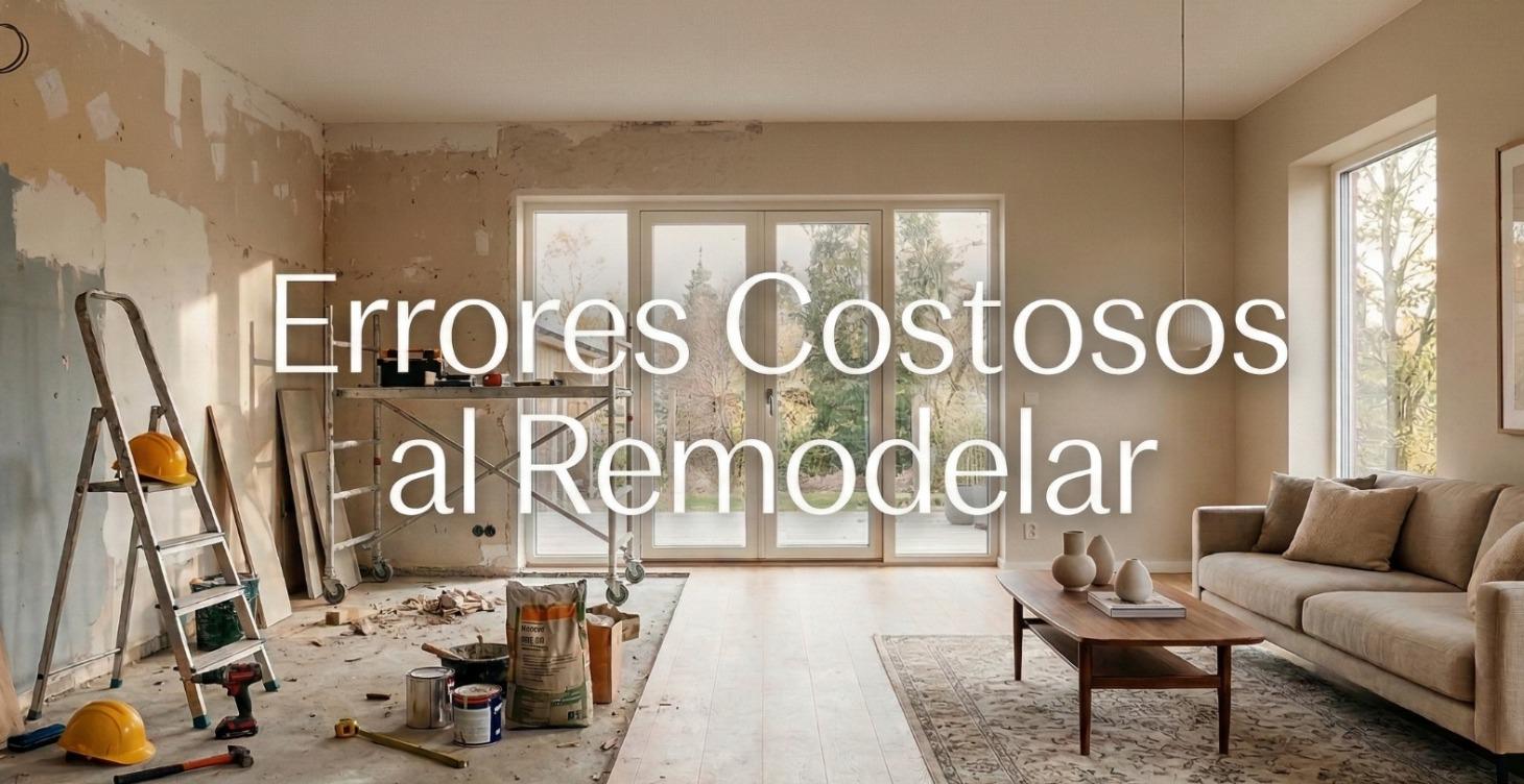 Errores Costosos al Remodelar