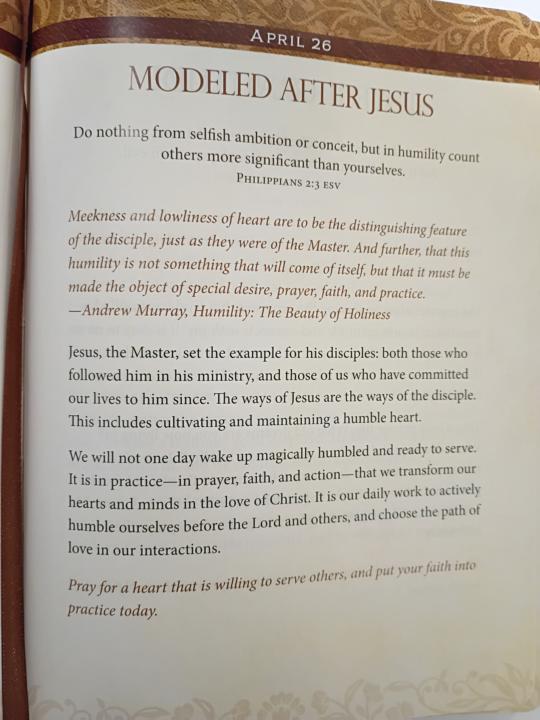 Daily Devotional April 26 2026 