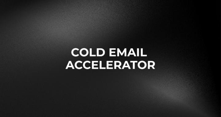 Cold Email Accelerator