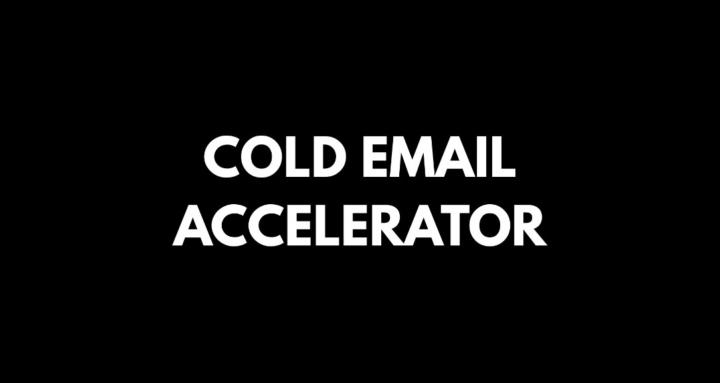 Cold Email Accelerator