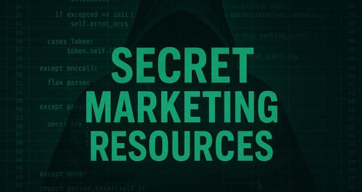 Secret Marketing Resources