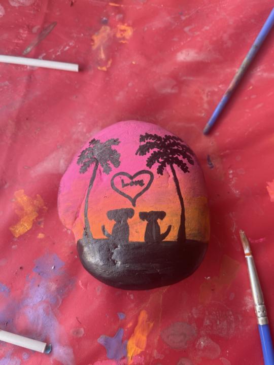 Do y’all like to paint rocks or shells?
