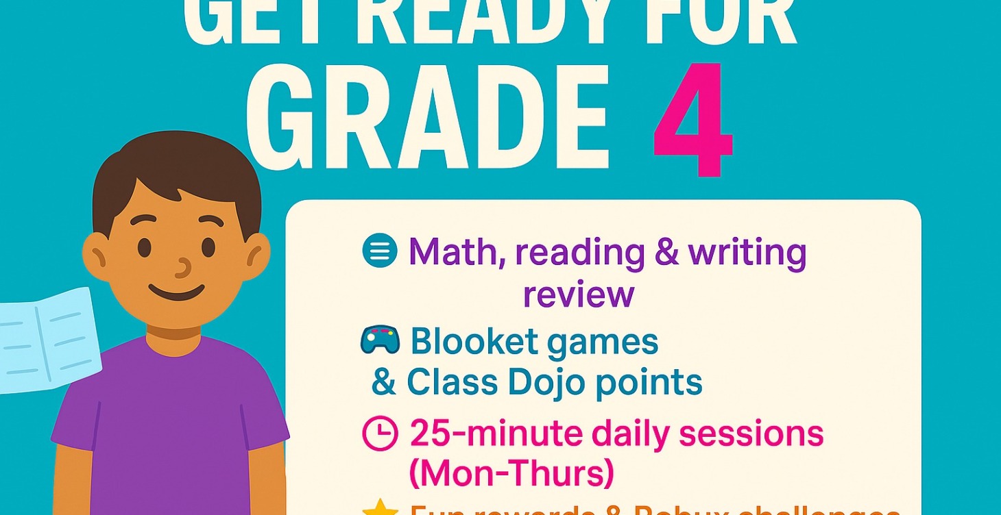 Get Ready for 4th Grade