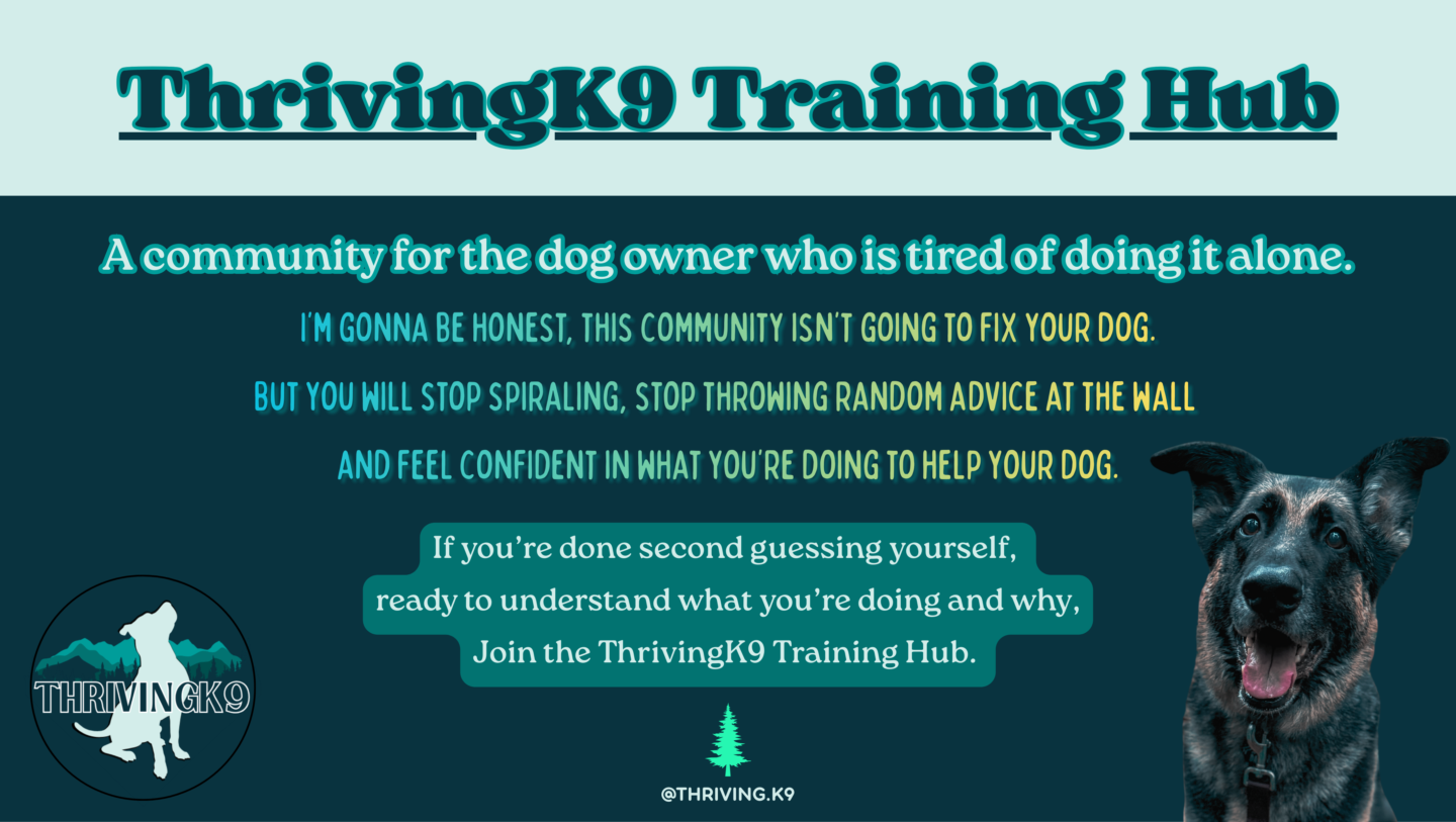 ThrivingK9 Training Hub