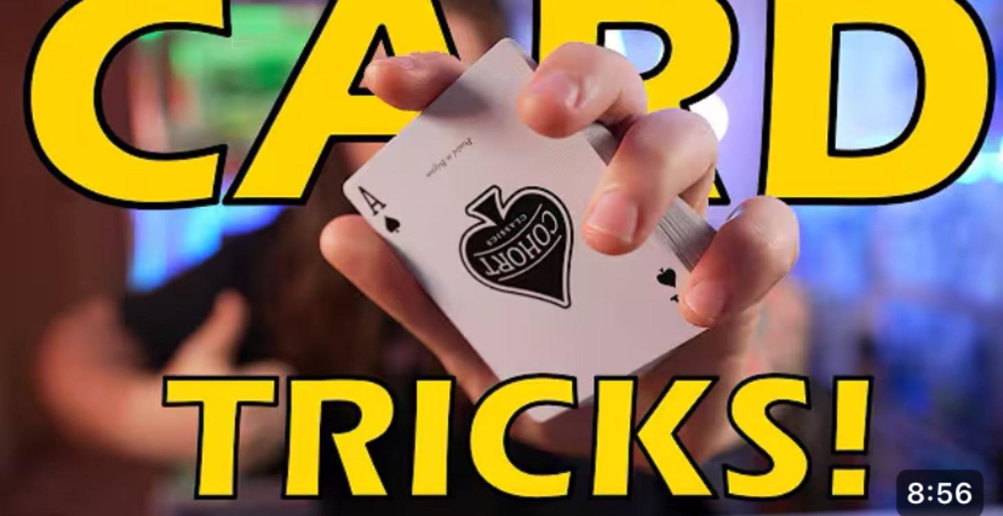 3 easy card tricks you can learn in 5 MINUTES!