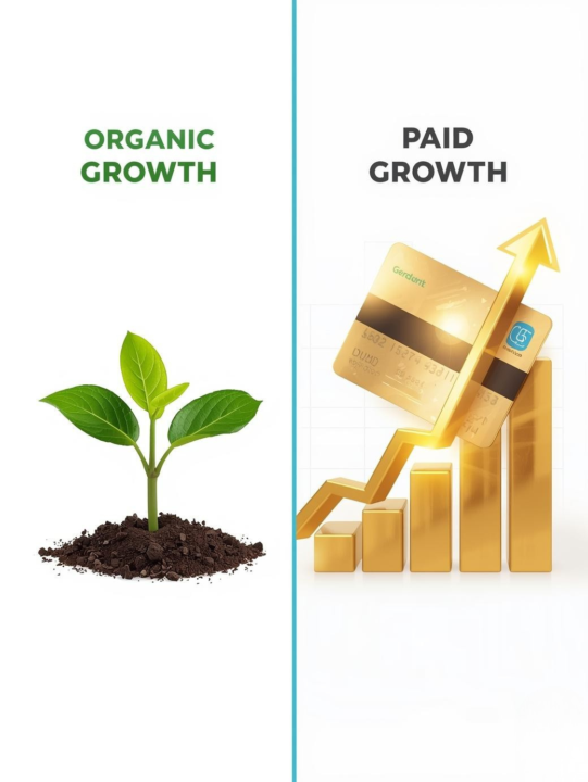 🤔 Growth Method: Organic vs. Paid