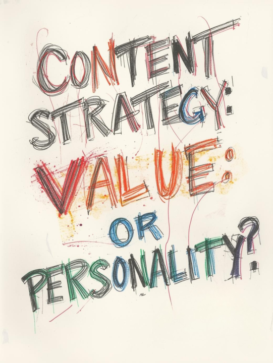 🤔 Content Strategy: Value or Personality?