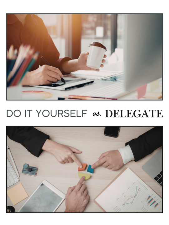 🤔 Work Style: Do It Yourself vs. Delegate
