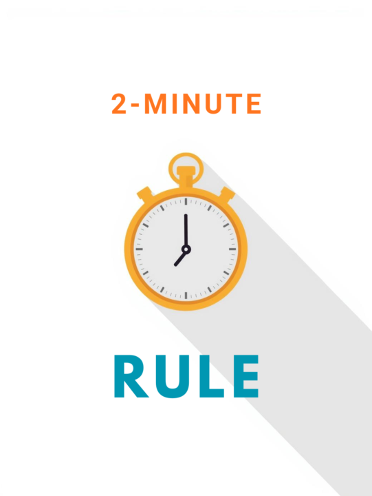 💡Momentum Monday: The 2-Minute Rule That Actually Works