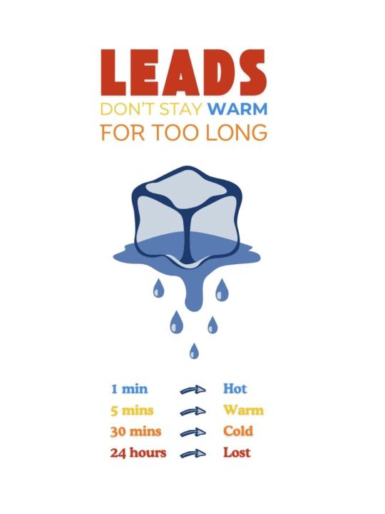 ⚠️ Lead Decay Happens Fast