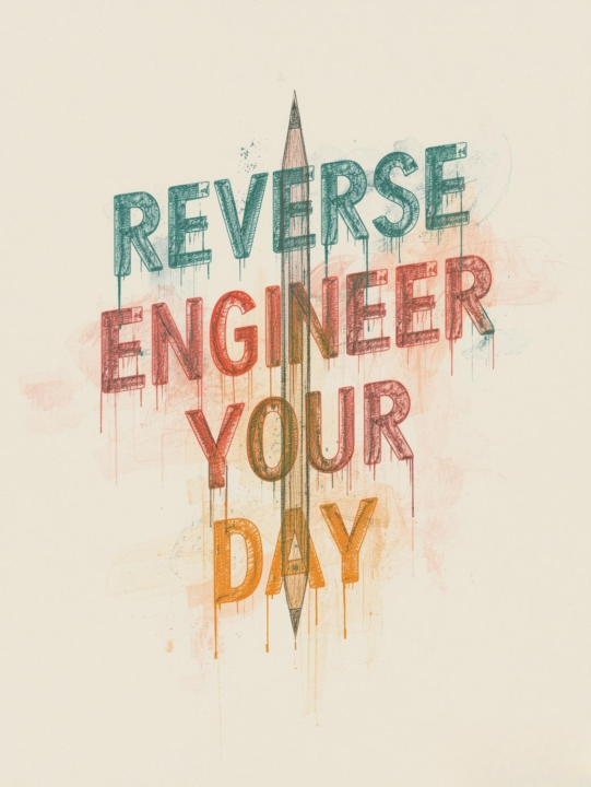 ⚡The “Reverse Engineer Your Day” Trick
