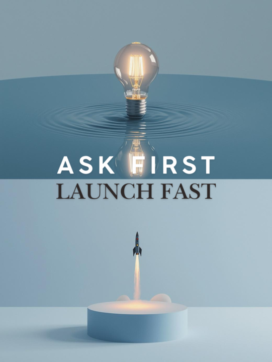 🤔 Idea Testing: Ask First vs. Launch Fast