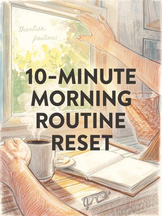 📈 Tactical Thursday: The 10-Minute Morning Routine Reset