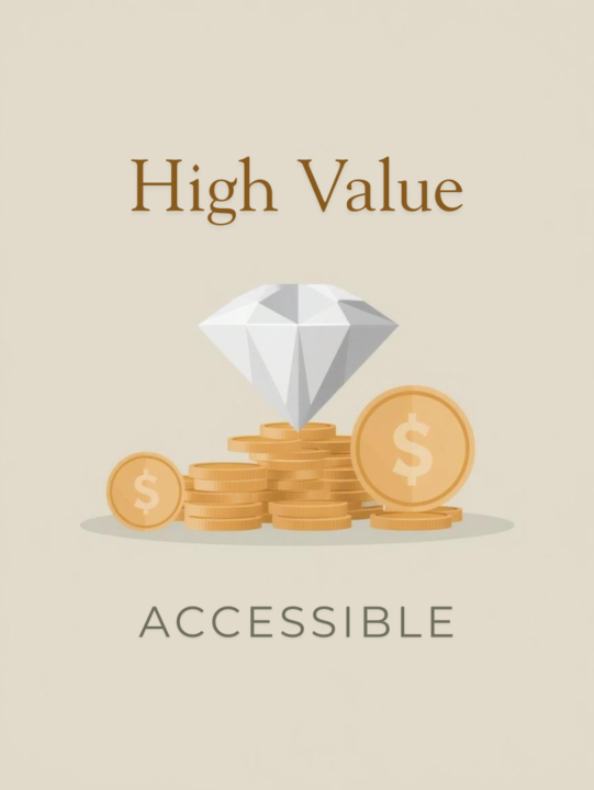 🤔 Pricing Approach: High Value vs. Accessible