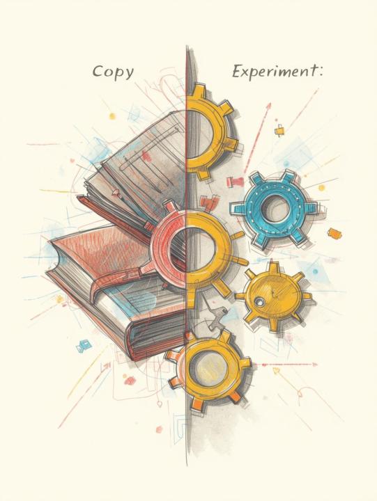 🤔 Learning Approach: Copy vs. Experiment