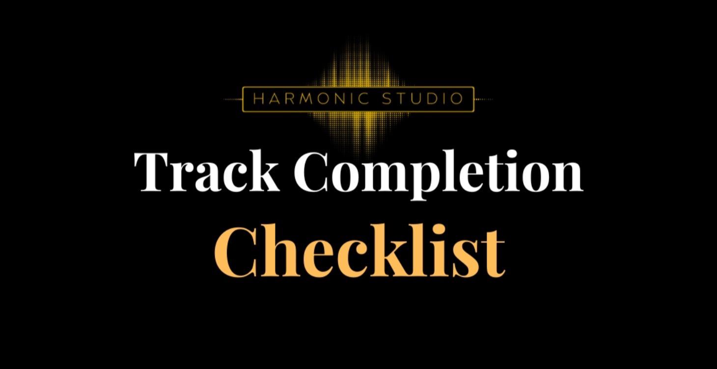 Tool 1: Track Completion Checklist
