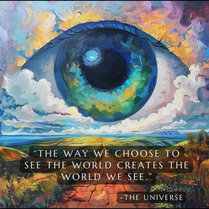 The Universe reflects who you are