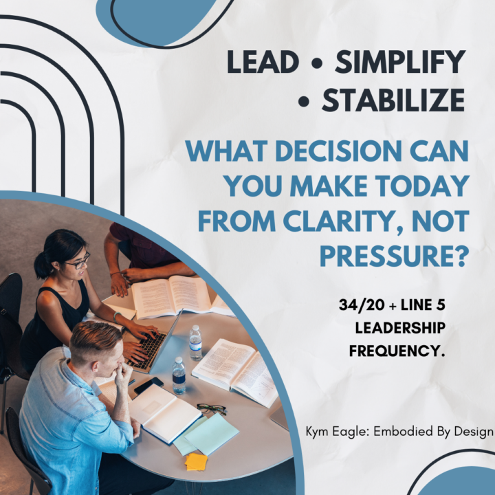 34/20 Portal • Line 5 Leadership • Embodying the Yes 🌿