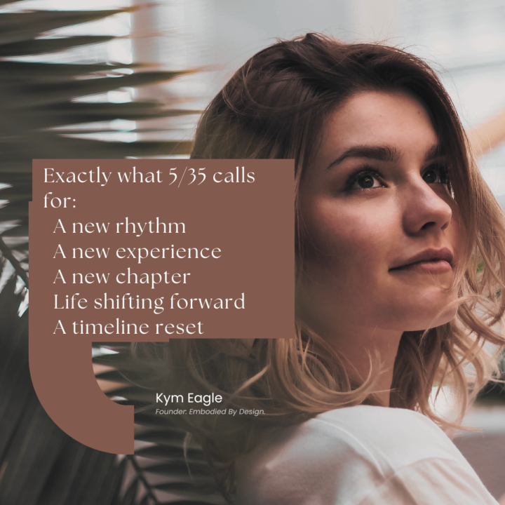 5/35 • Line 3 • A New Rhythm Begins