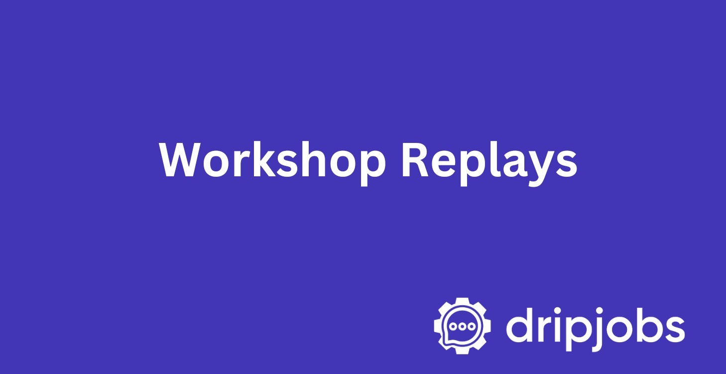 Workshop Replays