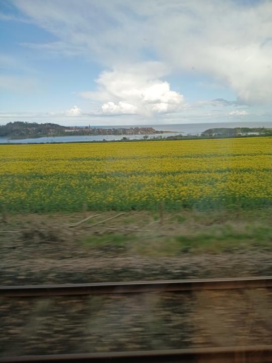 On my way back from Scotland