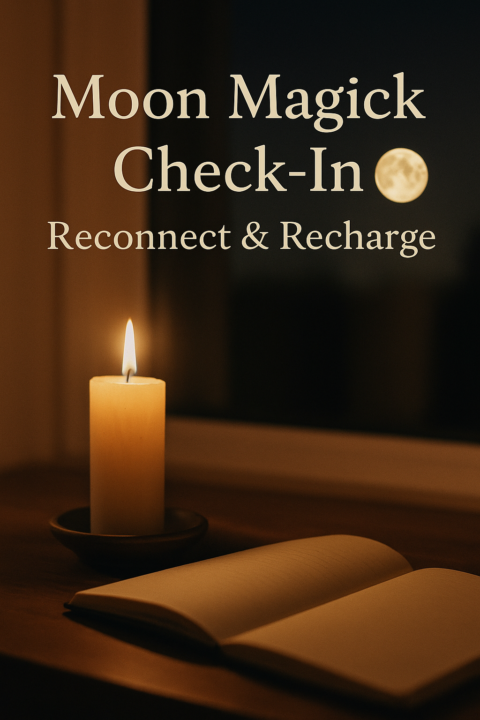 🌖  Moon Magick Check-In: Reconnect & Recharge