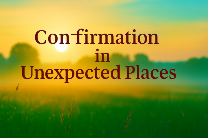 Everyday Encounters : Confirmation in Unexpected Places