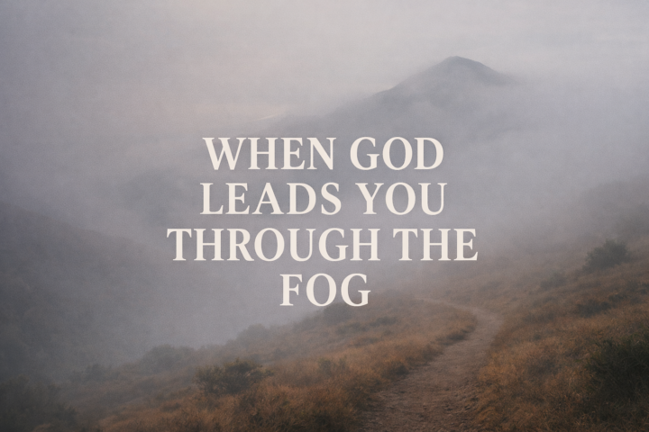 When God Leads You Through the Fog
