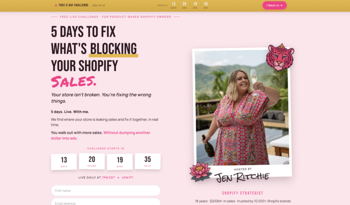 🥂 5 Day Challenge: Sign-Ups Are Open. We Start May 18