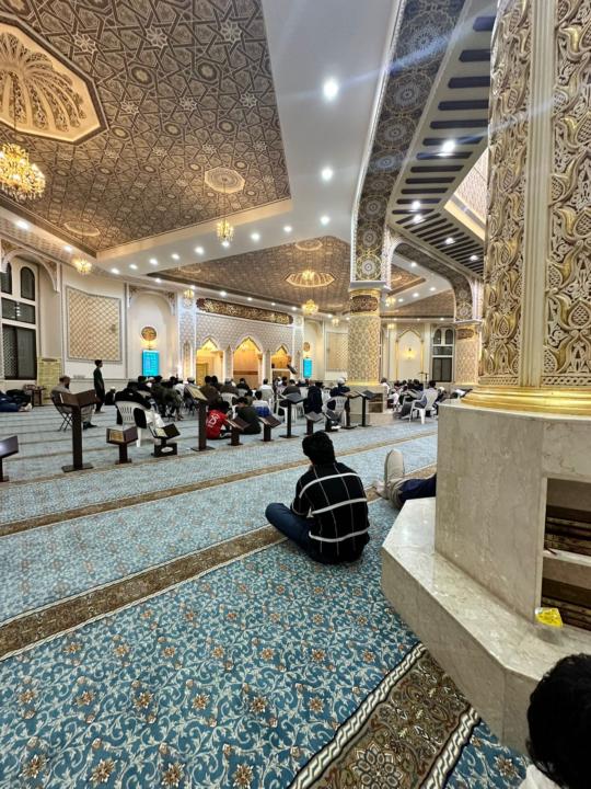   Balance between seeking knowledge and seeking sustenance