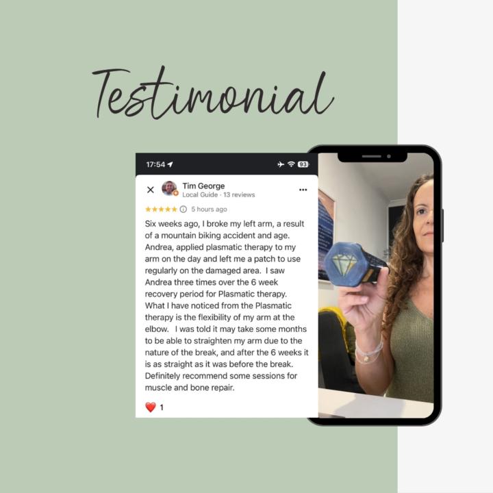 A little taste of what plasmatic therapy can do for you