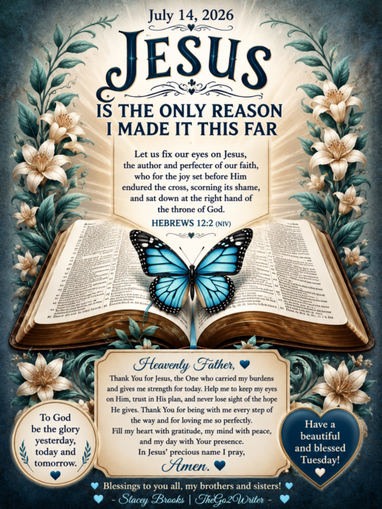 Tuesday blessings brothers and sisters...