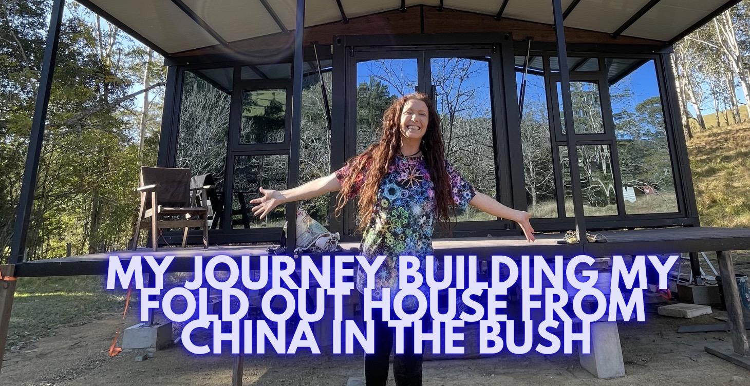 My journey building my fold out house in the bush