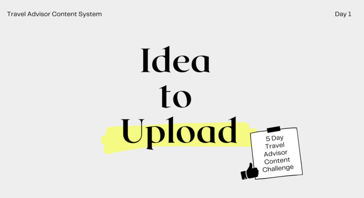 5-Day Idea to Upload Content Challenge — IS LIVE!