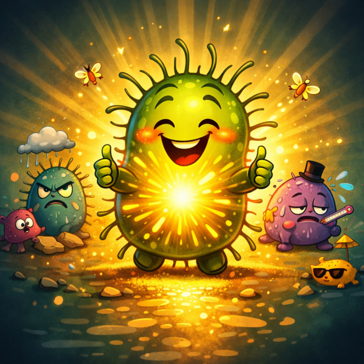 La regla de las bacterias… para iluminar tu vida