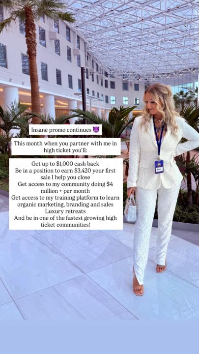 ✨ High-Ticket Business, High-Value Life ✨