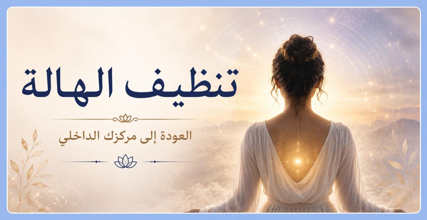 تنظيف الهالة و العودة إلى مركزك الداخلي